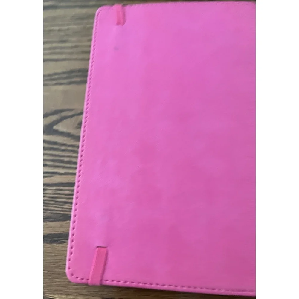 Express Yourself Journal Diary‎ Bright Barbie Pink Polka Dot Inside Cover Lined